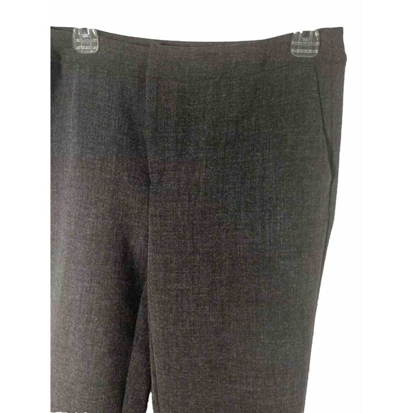M Sabie Gray Woman Pants Dry Clean Pull On Polyester/Rayon/Polyester - Picture 2 of 4